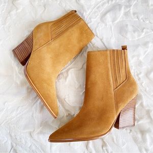Marc Fisher Mariel Western Boot New $199